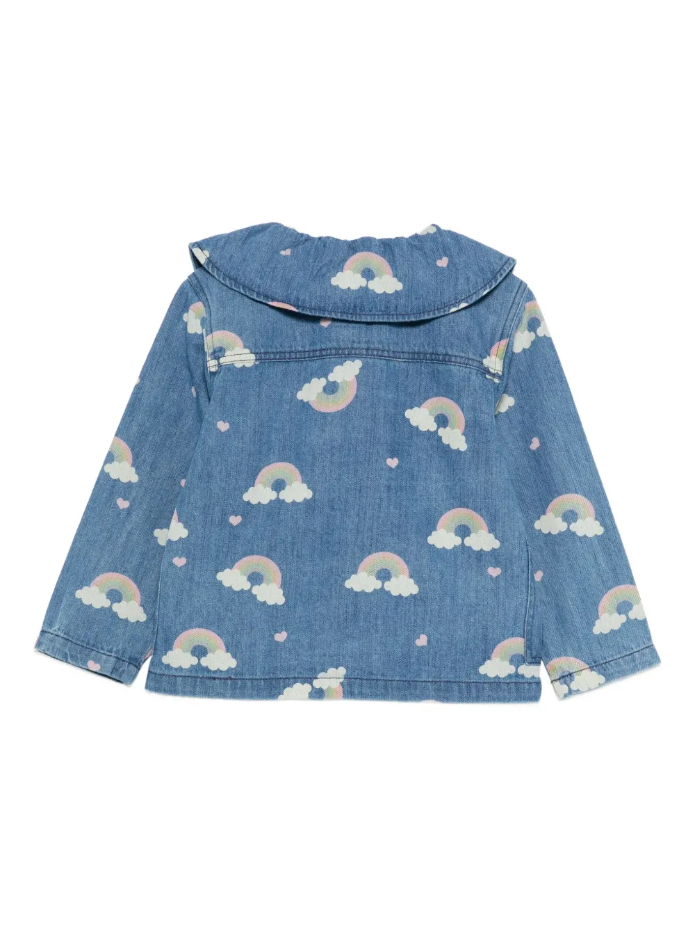 Konges Sløjd rainbow-print denim shirt | Shirts | Image 2