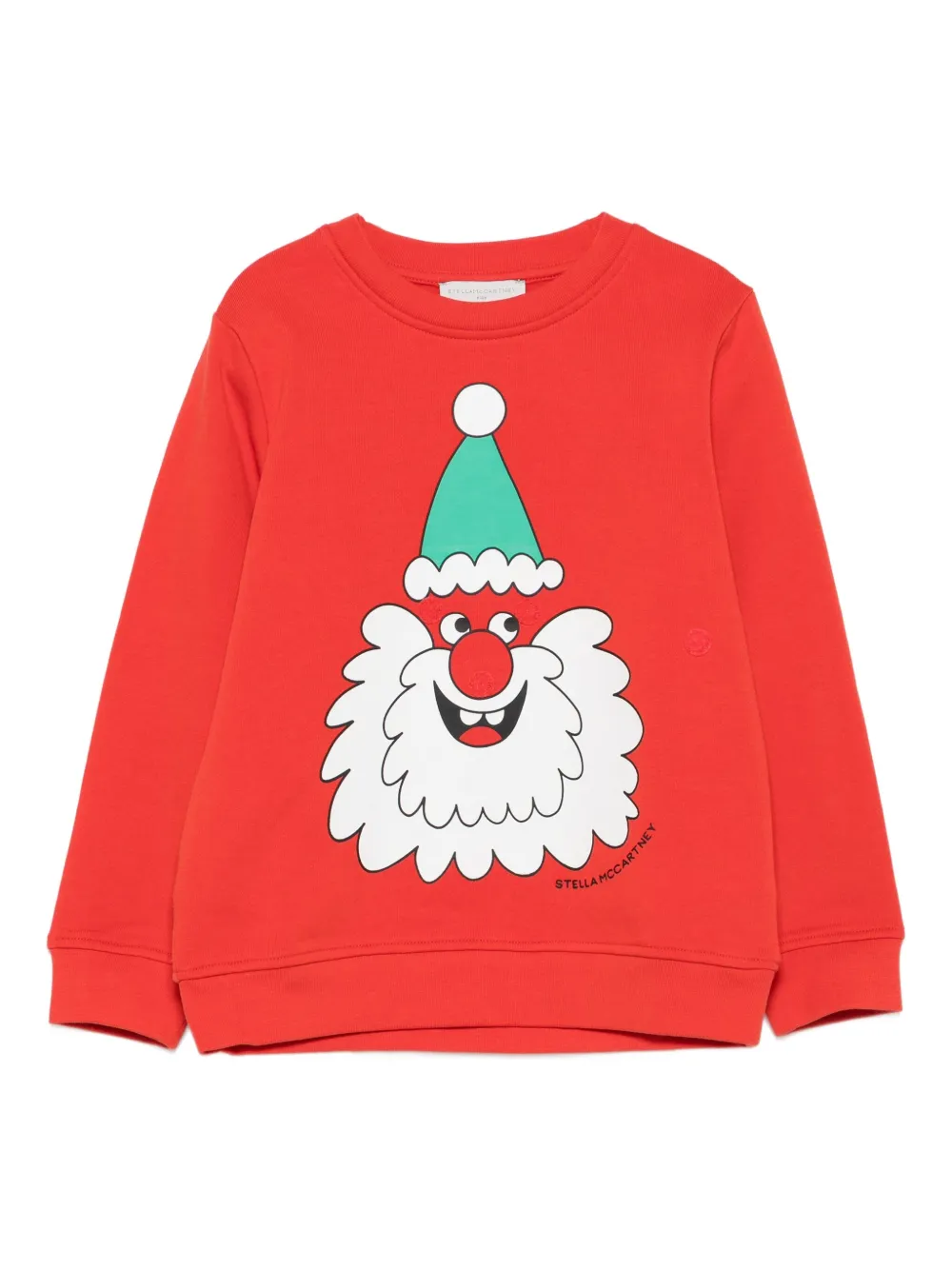 Stella McCartney Kids Santa sweatshirt | Red | Image 1