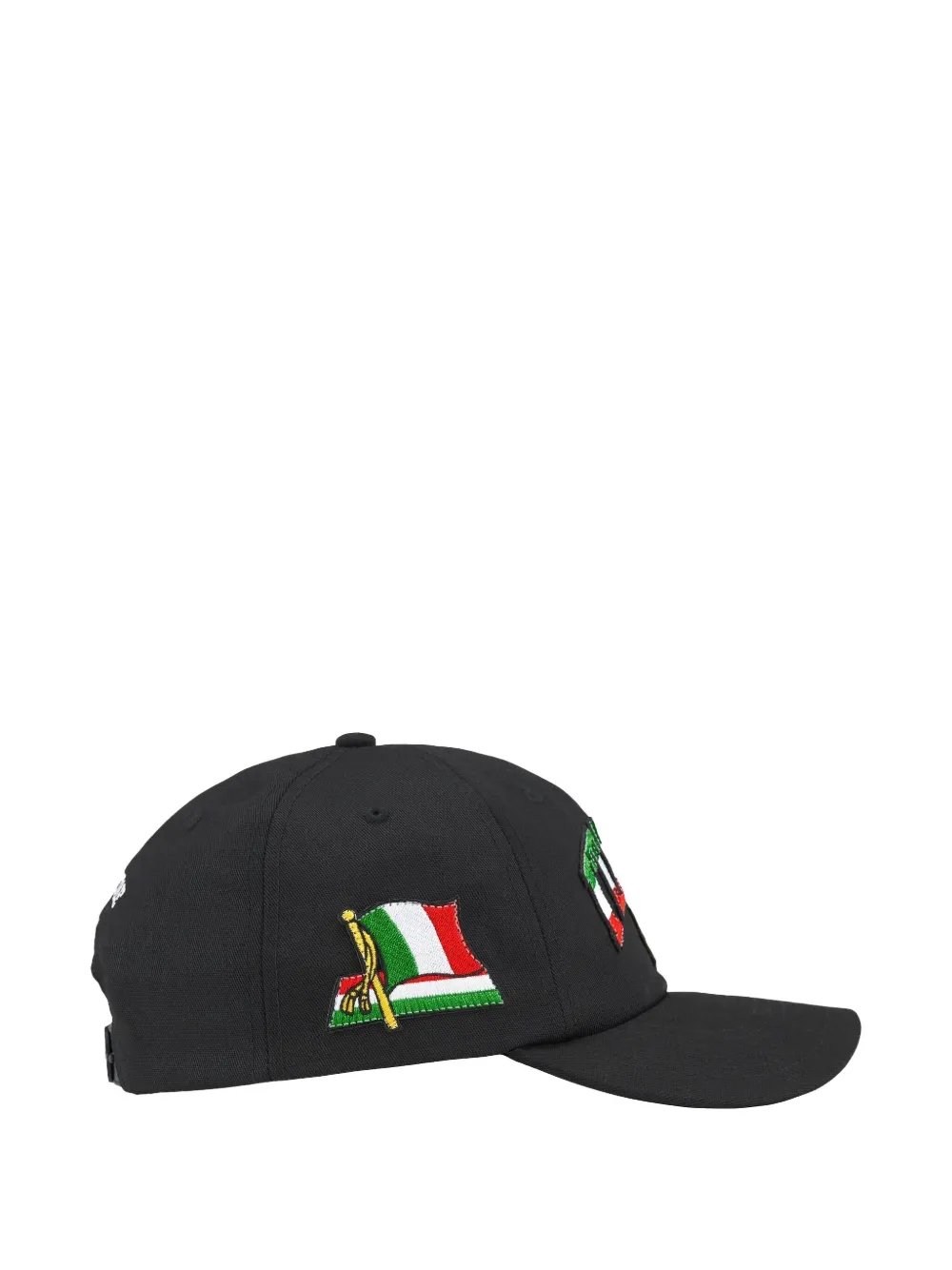 Supreme Italia six-panel cap - Zwart