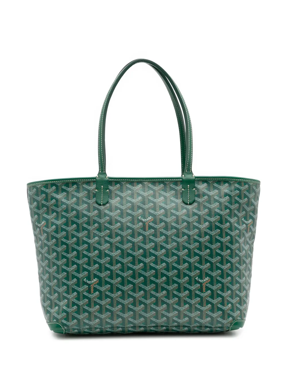 Goyard Pre-Owned 2017 Goyardine Artois PM tote bag | Green | Image 1