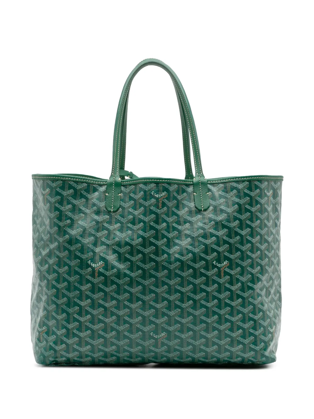 Goyard Pre-Owned 2019 Goyardine Saint Louis PM tote bag | Green | Image 1