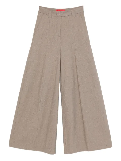 THELATEST pleat-detail cotton trousers