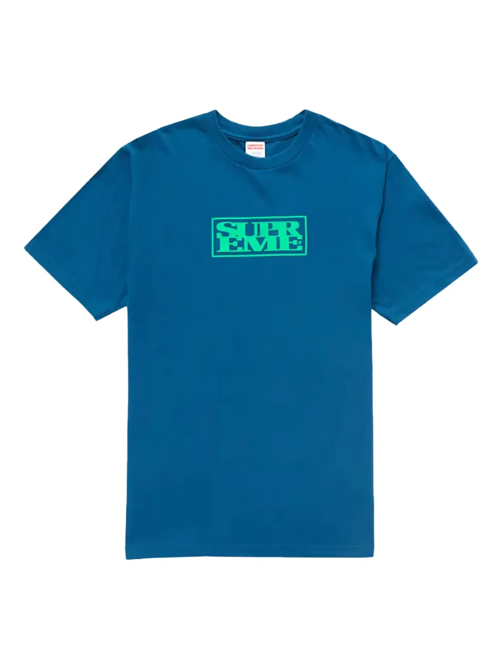 Supreme Connect logo-print T-shirt | Blue | Image 1
