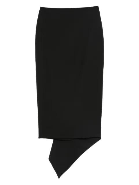 THELATEST asymmetric pencil skirt