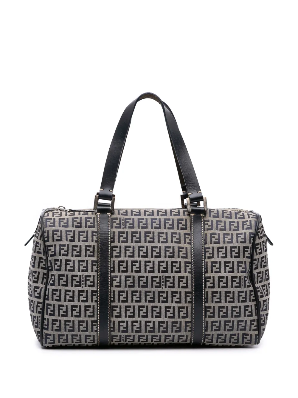 Fendi Pre-Owned 20th Century Zucchino Canvas boston bag | Grey | Image 1
