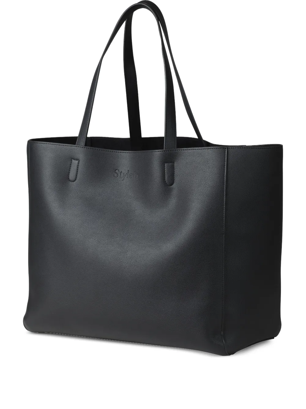 Stylein Yacht leather tote bag | Black | Image 1