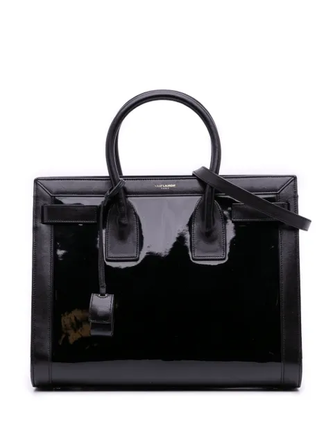 Saint Laurent Pre-Owned 2014 Small Patent Sac De Jour satchel