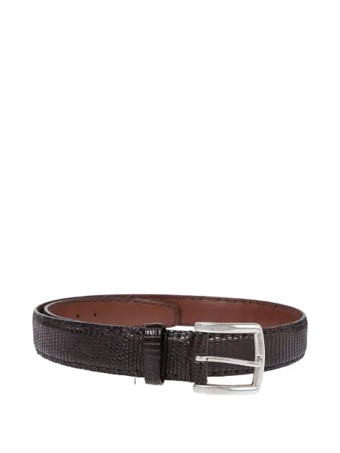 Reptile's House embossed leather belt