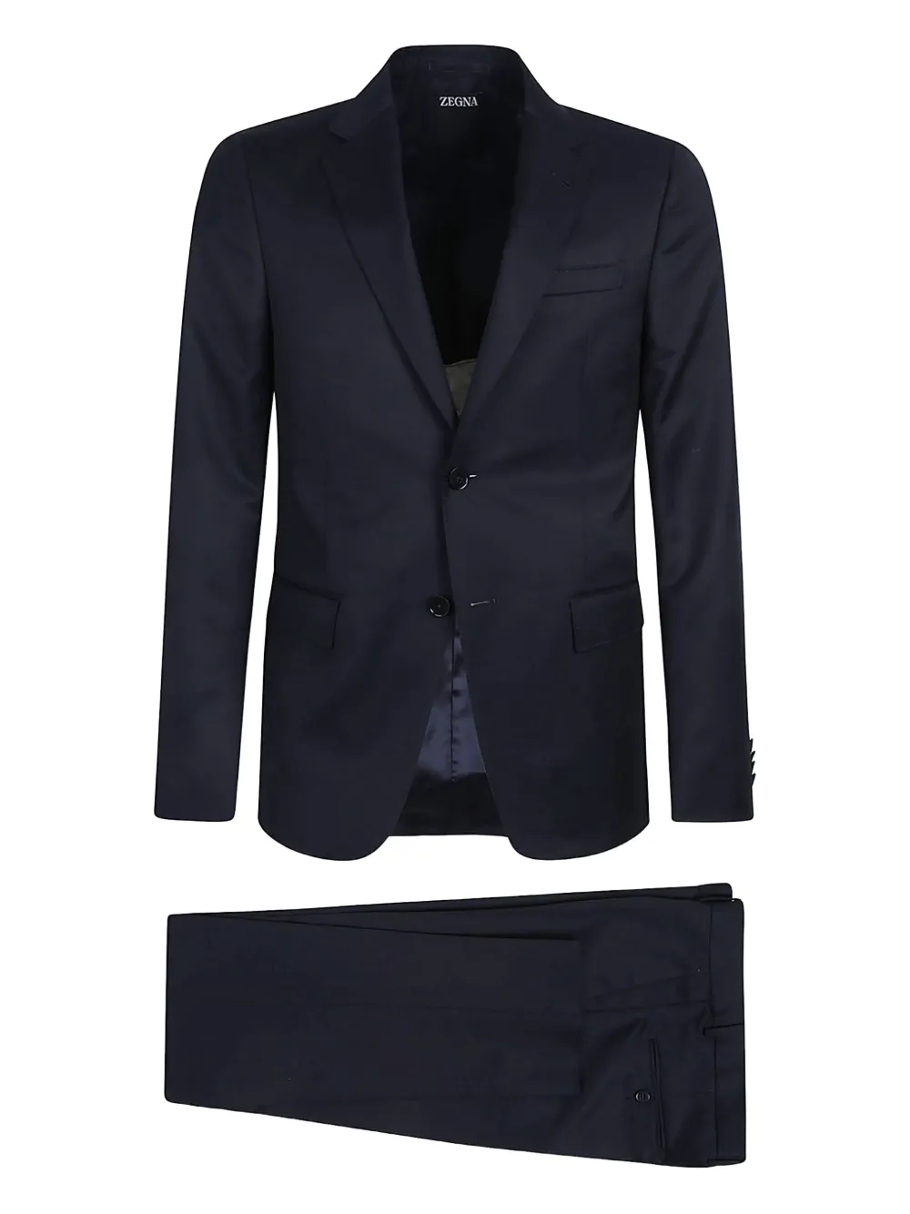 Zegna single-breasted suit | Blue | Image 1