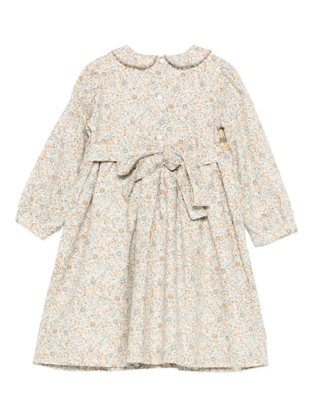 Mariella Ferrari Peter Pan collar smocked dress | Casual Dresses | Image 2