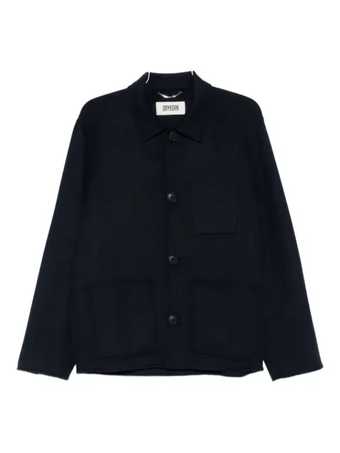 Drykorn patch-pocket buttoned jacket