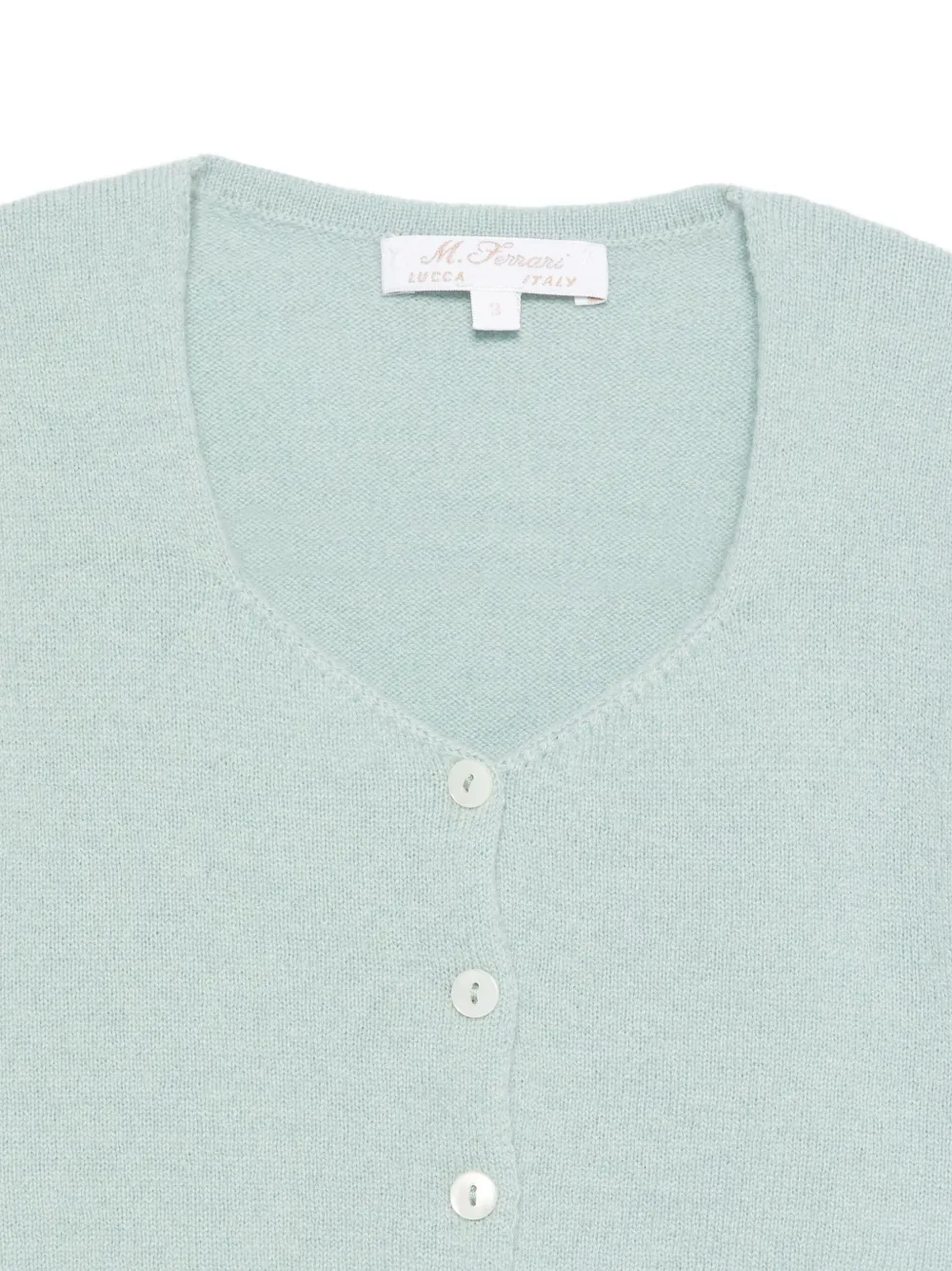 Mariella Ferrari Jack met knopen Groen