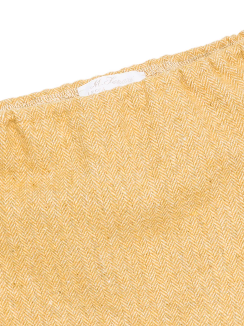 Mariella Ferrari Trainingspak met bloemenprint en ruches Bruin