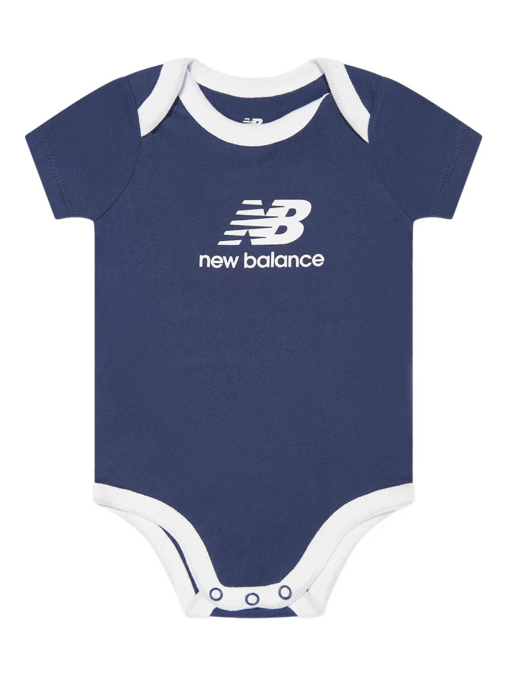 NEW BALANCE LOGO-PRINT BABYGROW SET
