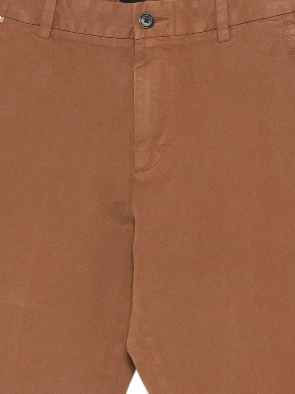 BOSS Twill broek Bruin