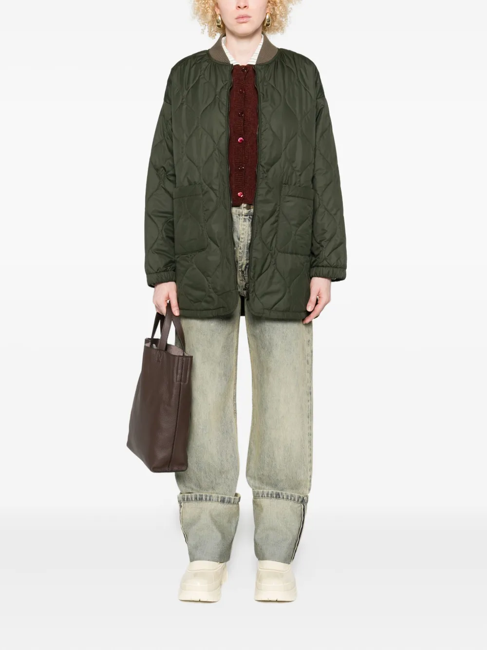 AG Jeans Oversized jas - Groen
