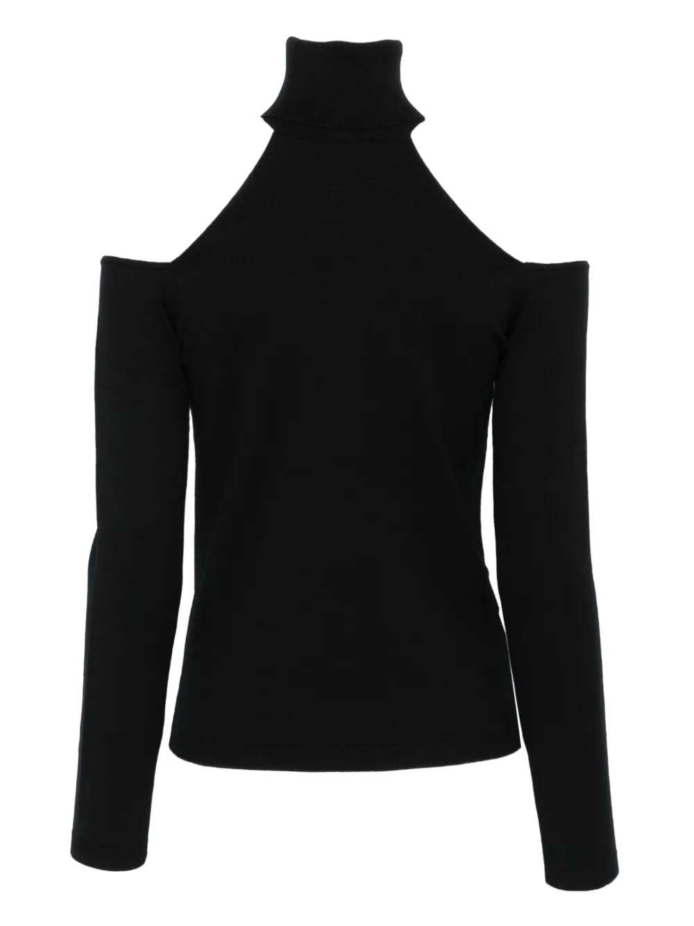 Semicouture turtleneck cutout sweater | Knitted Tops | Image 2