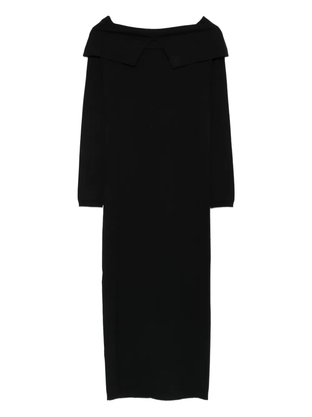 Semicouture boat-neck long-sleeve dress | Day Dresses | Image 2