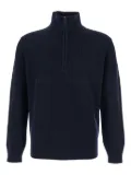 Kangra zip-up jumper - Blue
