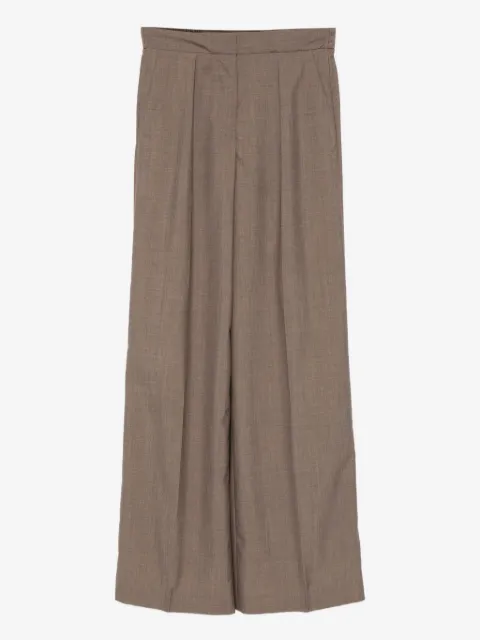 JOSEPH Alanel pleated-front trousers