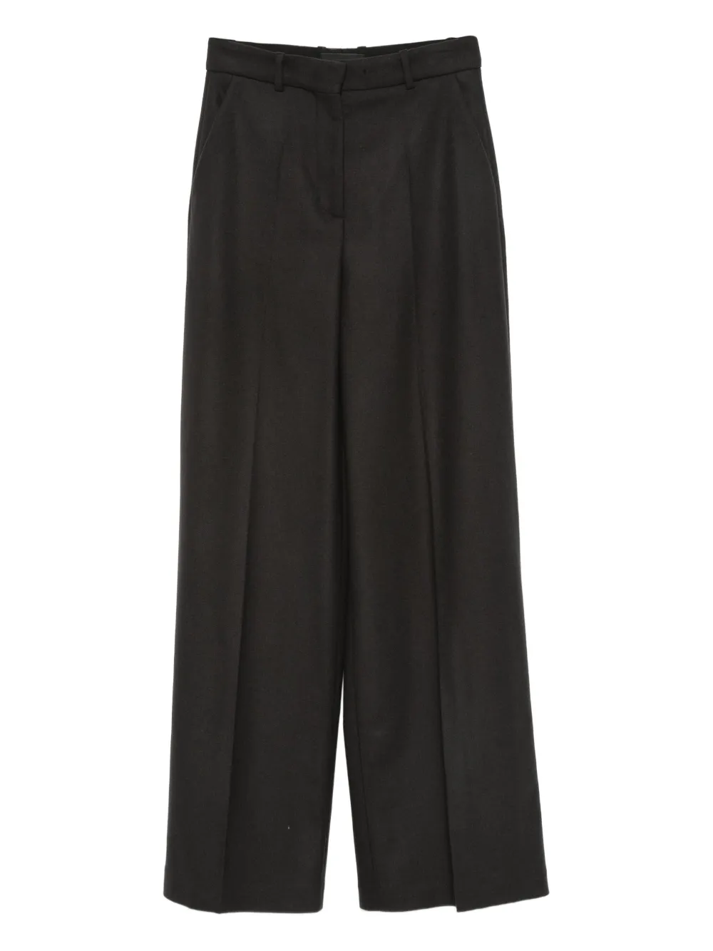 JOSEPH Alana pleated-front trousers | Grey | Image 1