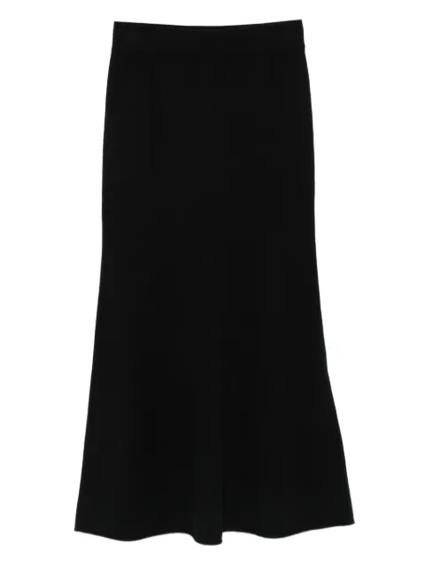 Drykorn ribbed flared midi skirt