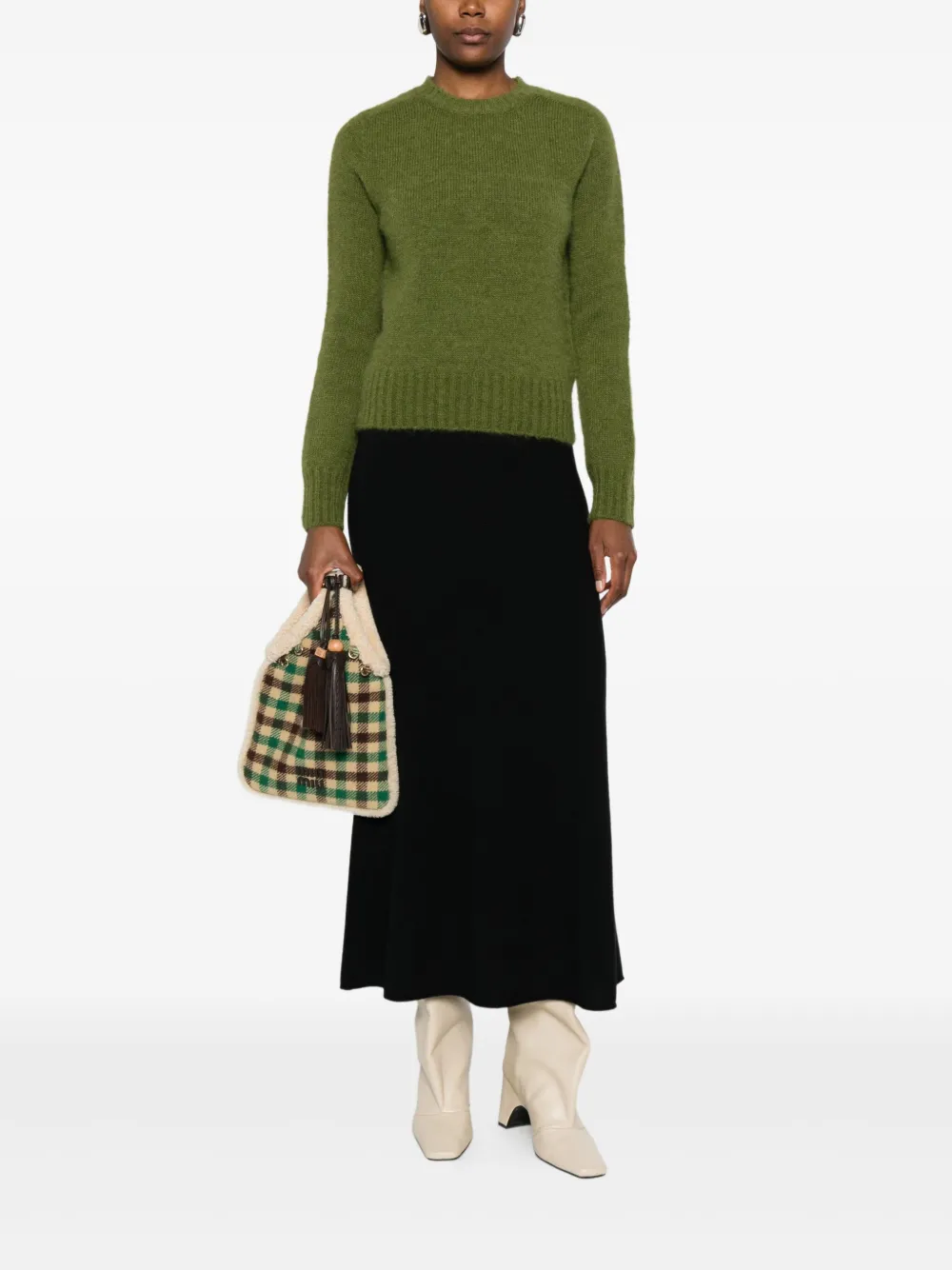 Drykorn crew-neck ribbed sweater | Knitted Sweaters | Image 2
