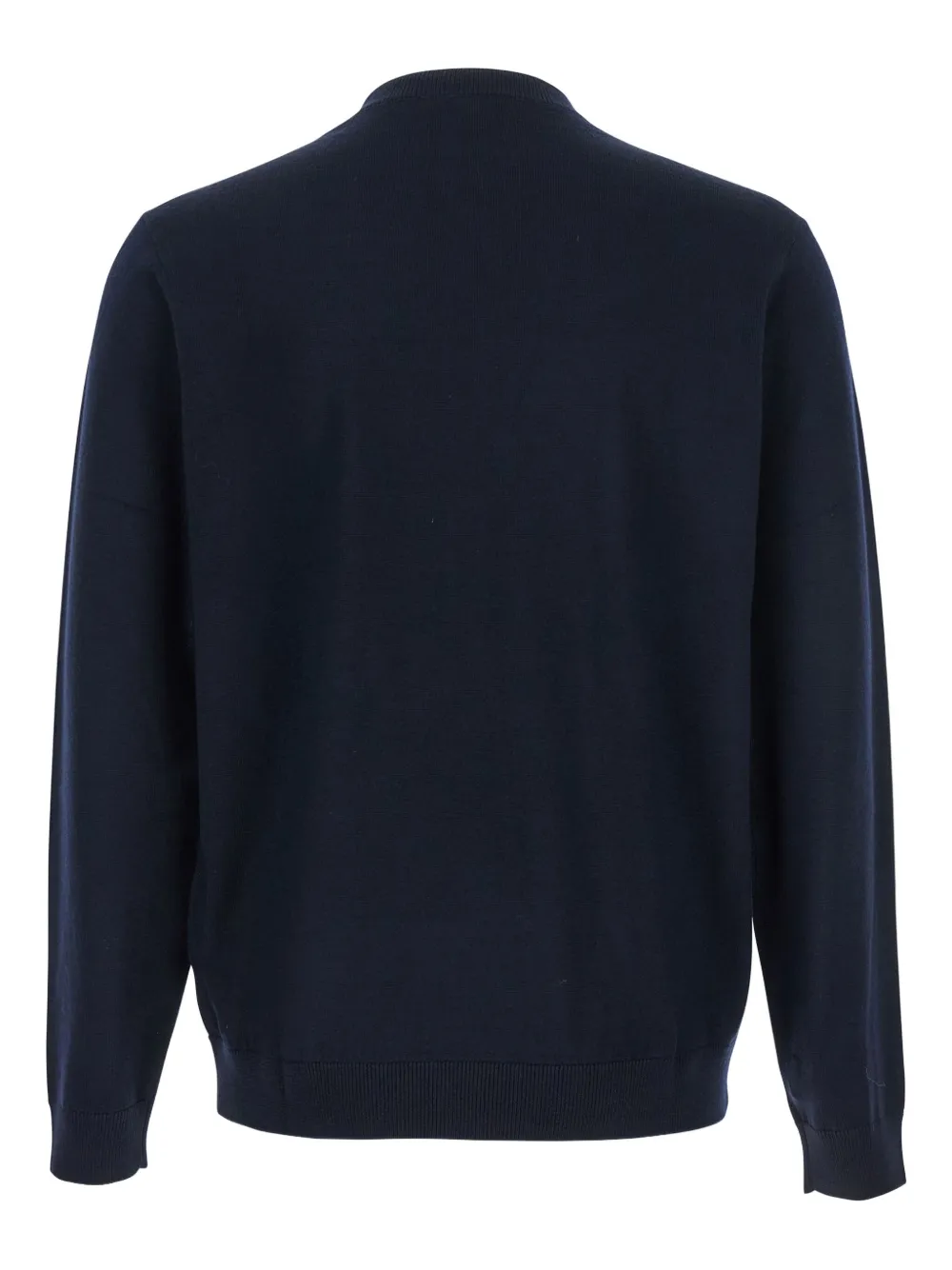 Emporio Armani logo-embellishment sweater - Blauw