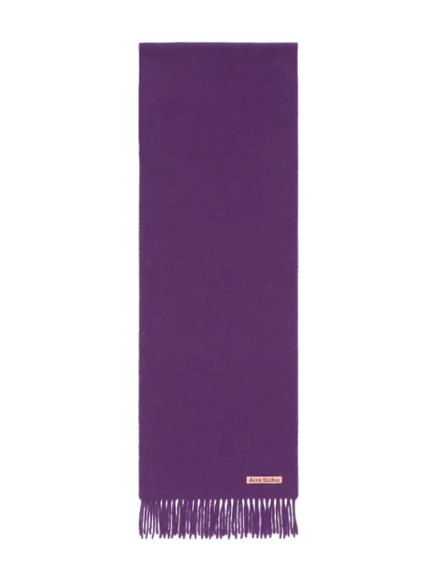 Acne Studios mascada con flecos