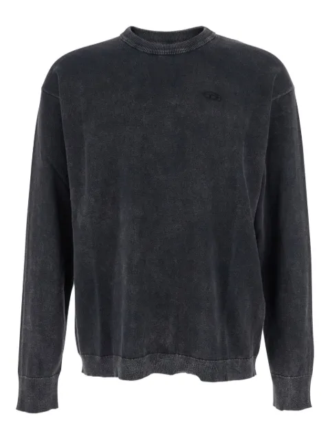 Diesel acid-wash crew-neck sweatshirt