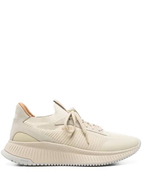 BOSS ribbed sneakers