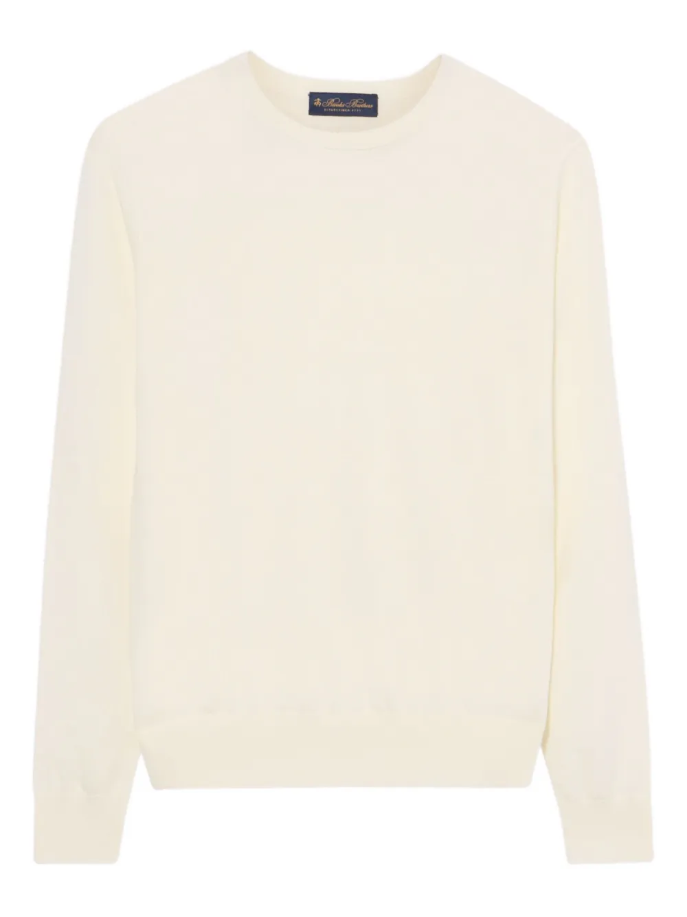 Brooks Brothers merino-wool crew-neck sweater - Toni neutri