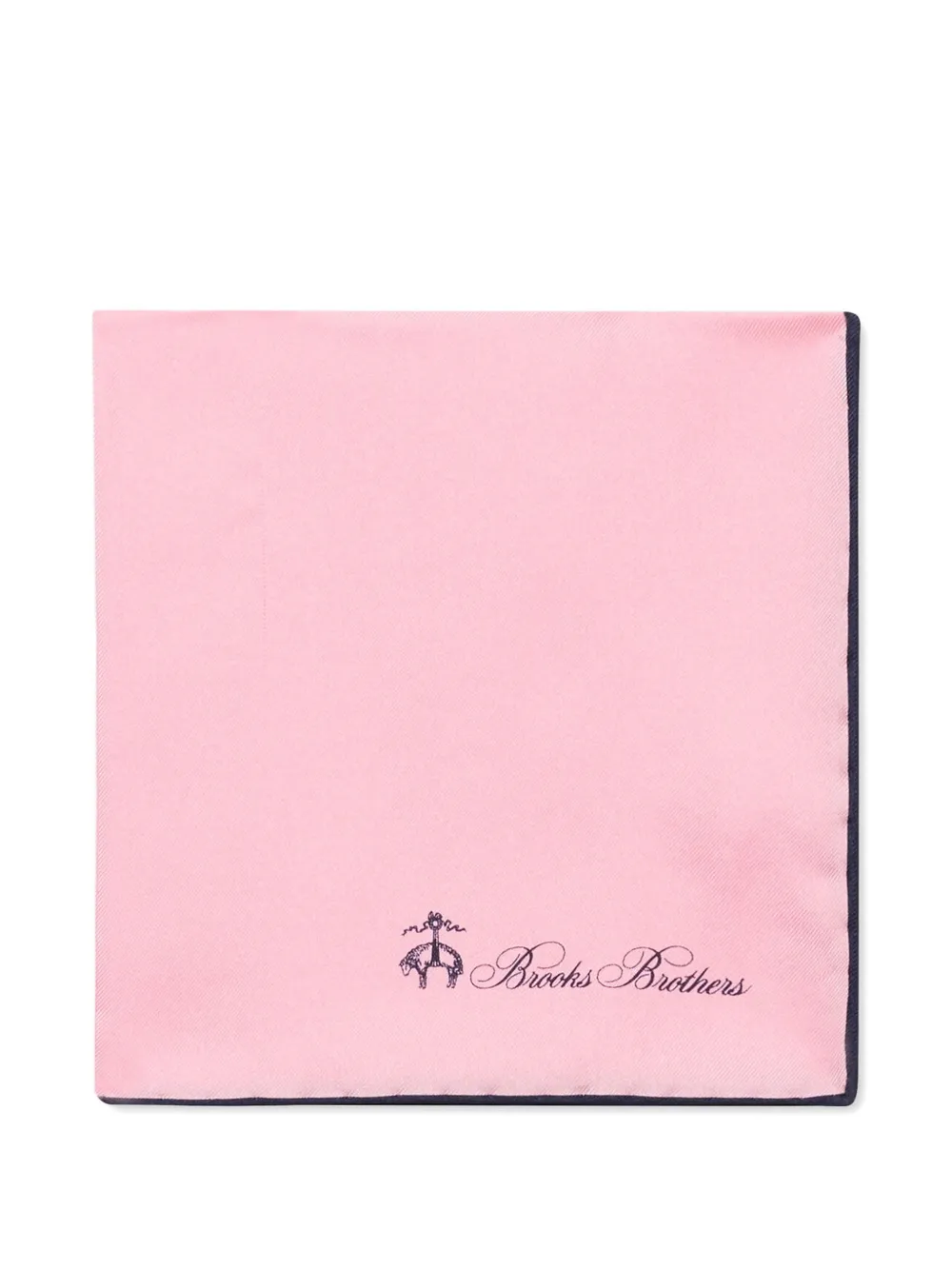 Brooks Brothers Fazzoletto da taschino in seta - Rosa