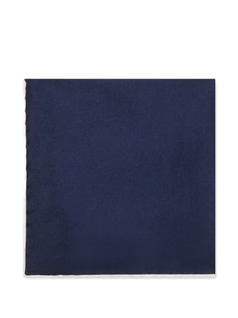 Brooks Brothers plain silk pochette