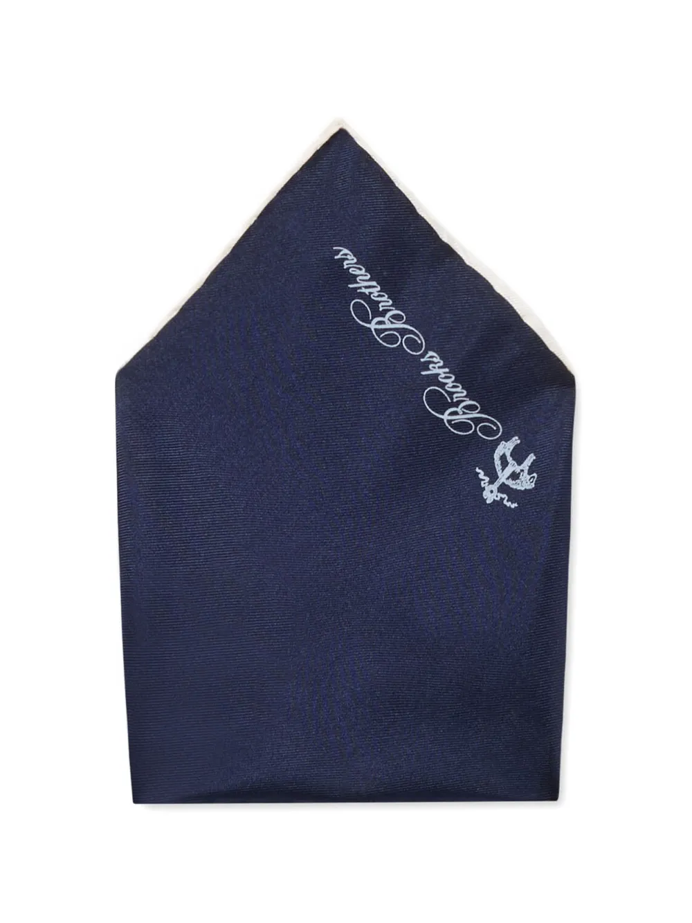  Brooks Brothers Plain Silk Pochette - Blue 