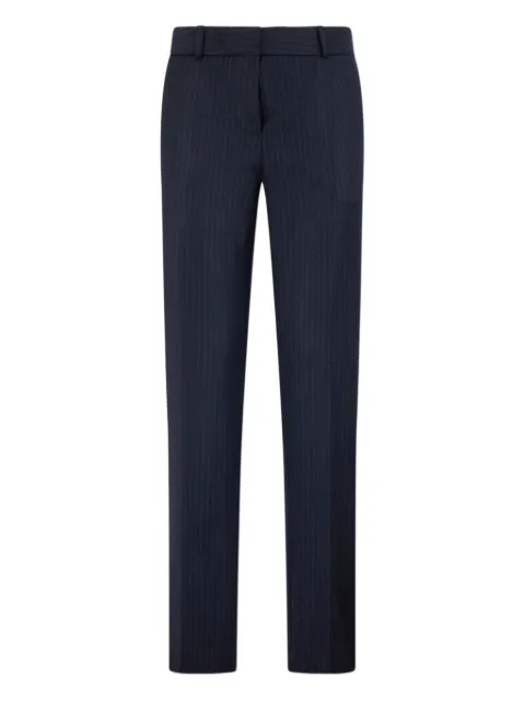 Brooks Brothers pinstripe-pattern virgin-wool trousers
