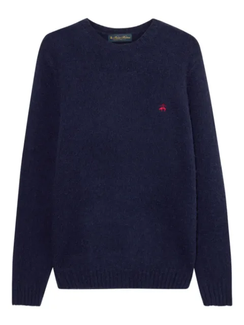 Brooks Brothers Shetland-wool crew-neck sweater