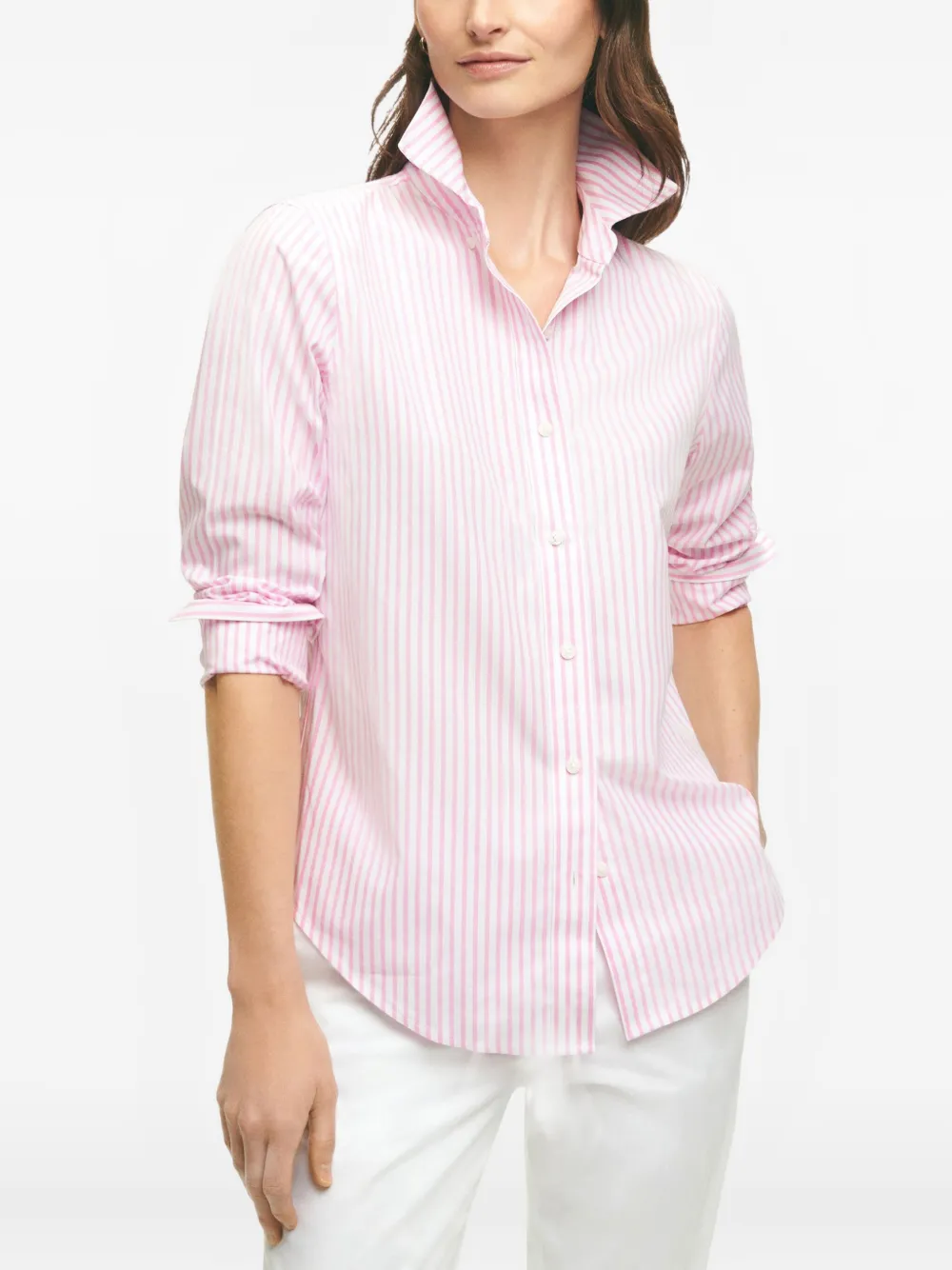 Brooks Brothers Camicia a righe - Rosa