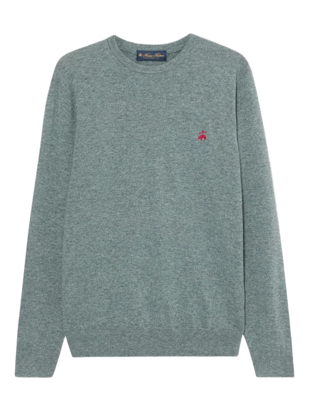 Brooks Brothers Pullover mit rundem Ausschnitt | Grau | Image 1