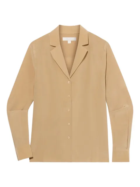 Brooks Brothers long-sleeve silk blouse