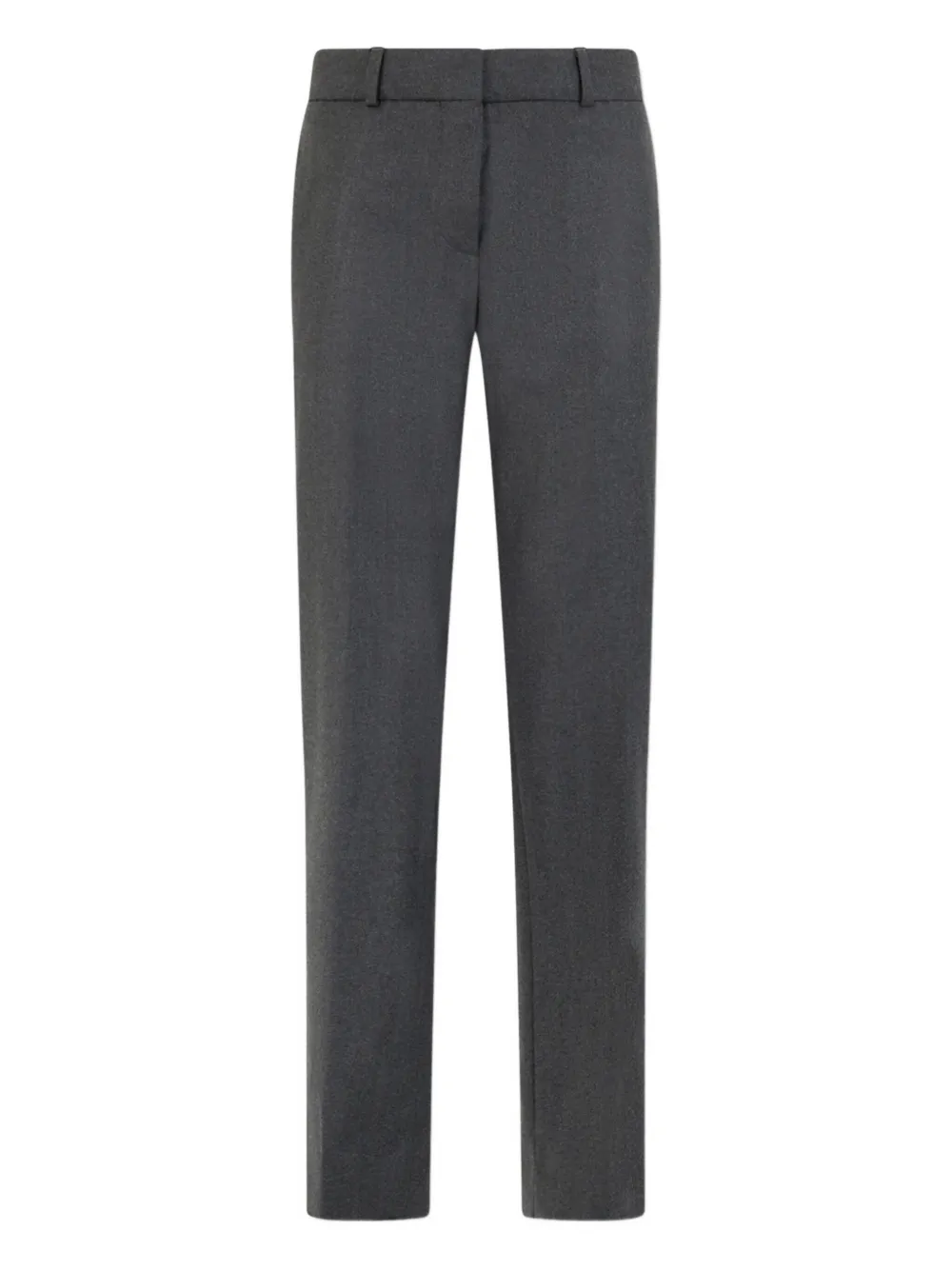 Brooks Brothers flannel virgin-wool trousers - Grigio