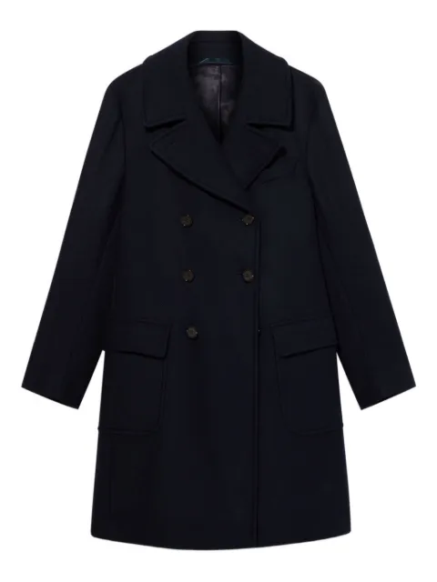 Brooks Brothers double-breasted wool-blend coat