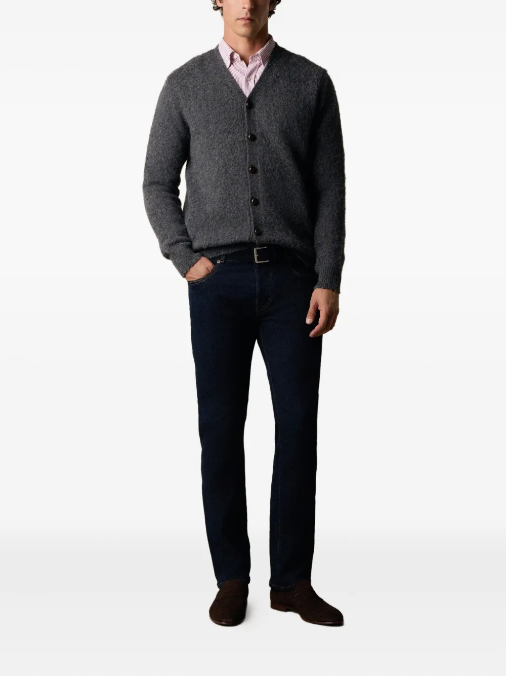 Brooks Brothers Cardigan con scollo a V | Cardigan | Image 2