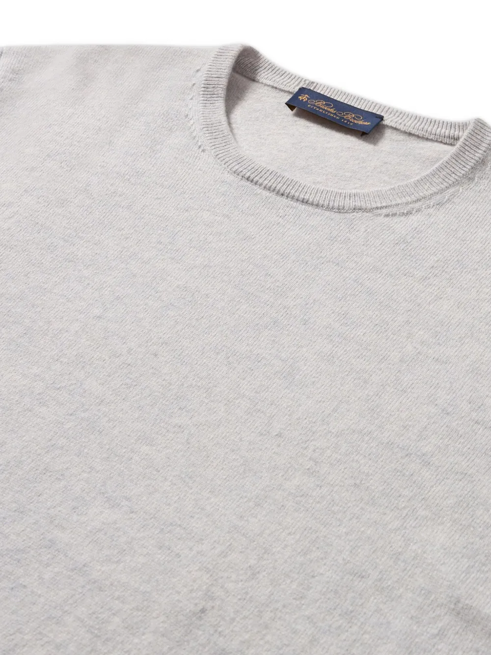 Brooks Brothers Trui met ronde hals - Grijs