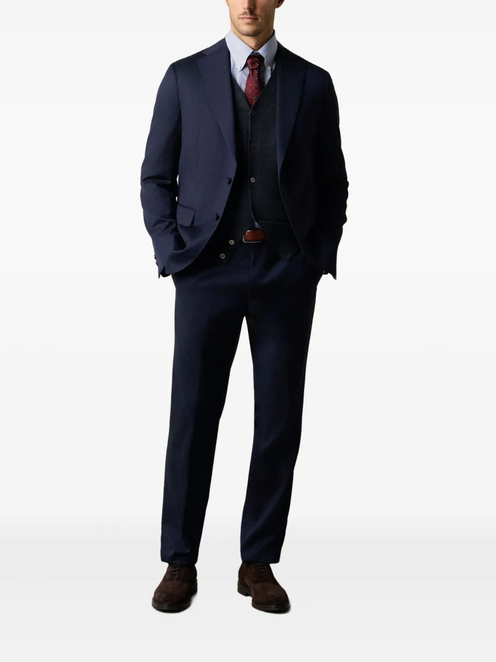 Brooks Brothers virgin-wool trousers | Regular & Straight-Leg Trousers | Image 2