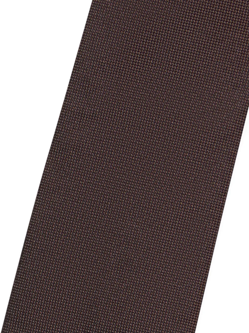  Brooks Brothers Hopsack Silk Tie - Brown 