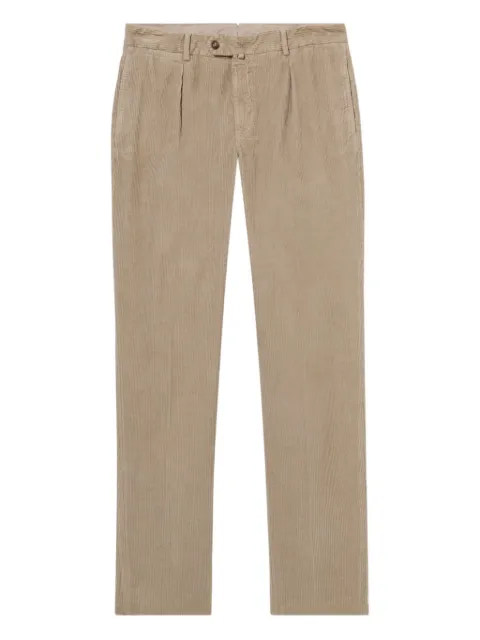 Brooks Brothers pleat corduroy chino trousers