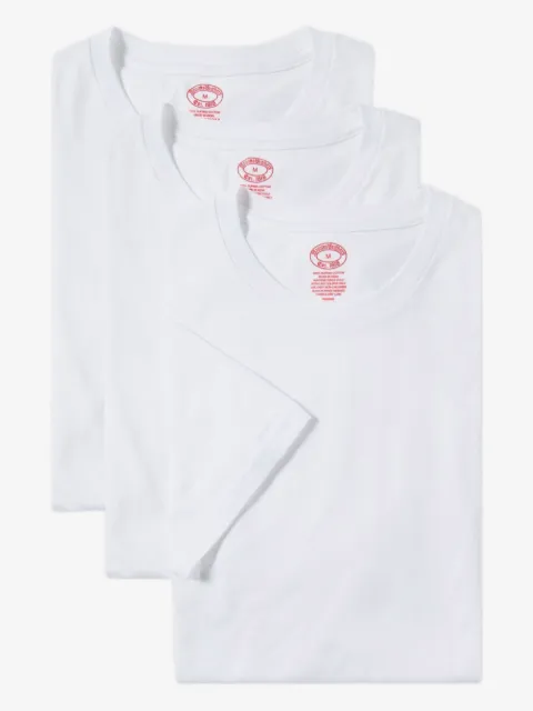 Brooks Brothers crewneck cotton T-shirts (pack of three)