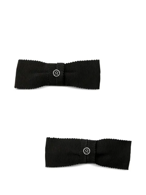 Maison Michel grosgrain bow hair clip