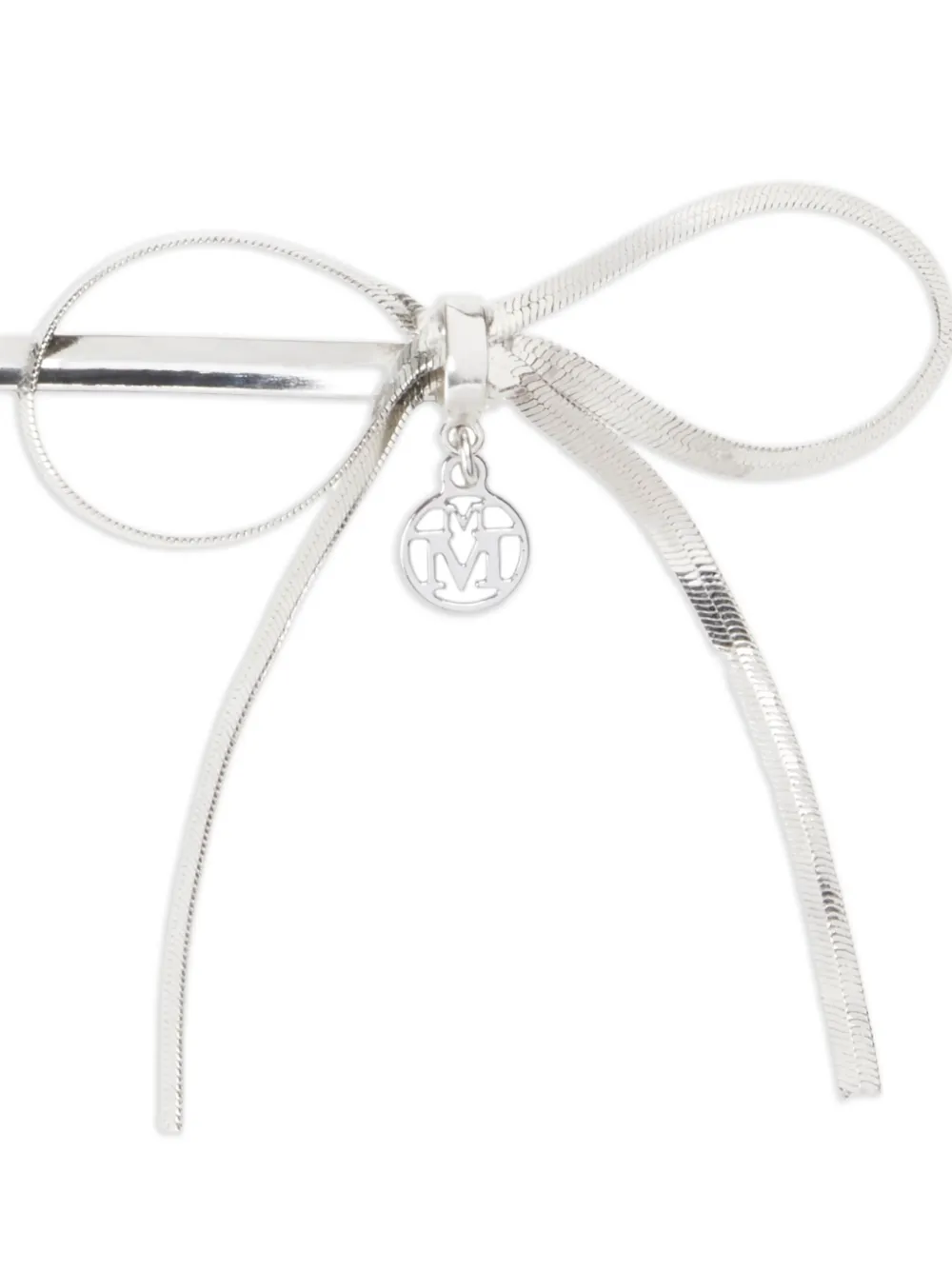 Maison Michel bow-embellished hair slides | Image 2